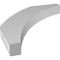 Ekena Millwork 3 1/2-in. W x 28-in. D x 32-in. H Thorton Architectural Grade PVC Knee Brace BRCP035X28X32THR - alternate 3
